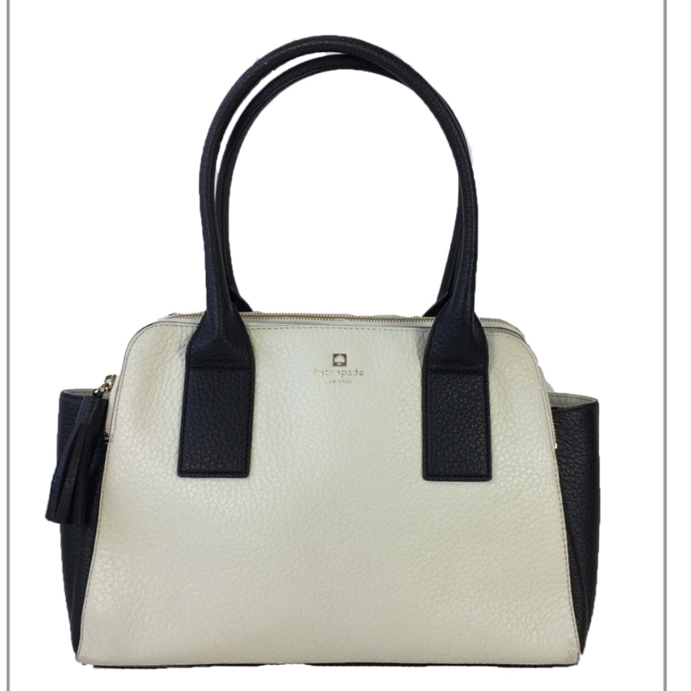 Kate Spade ♠️ Colorblock Satchel EUC Career Work preppy
